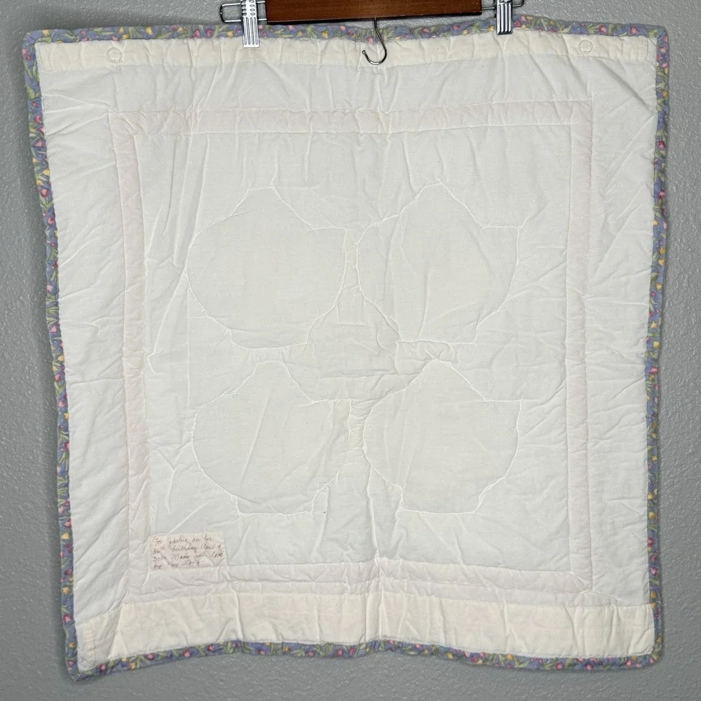 Handmade quilted wall